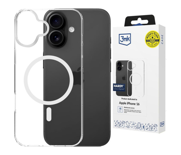3mk Hardy LiqForce MagCase do Apple iPhone 16 - 1582126 - zdjęcie